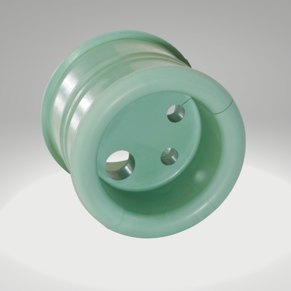 Aerospace molded elastomer