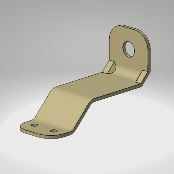 Aircraft Double Offset Brackets